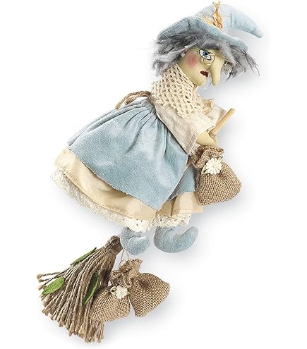 4 Pièces Décorations Halloween Suspendues Sorcière, Fantôme Et Citrouille - Poupées Peluche Pour Maison Hantée