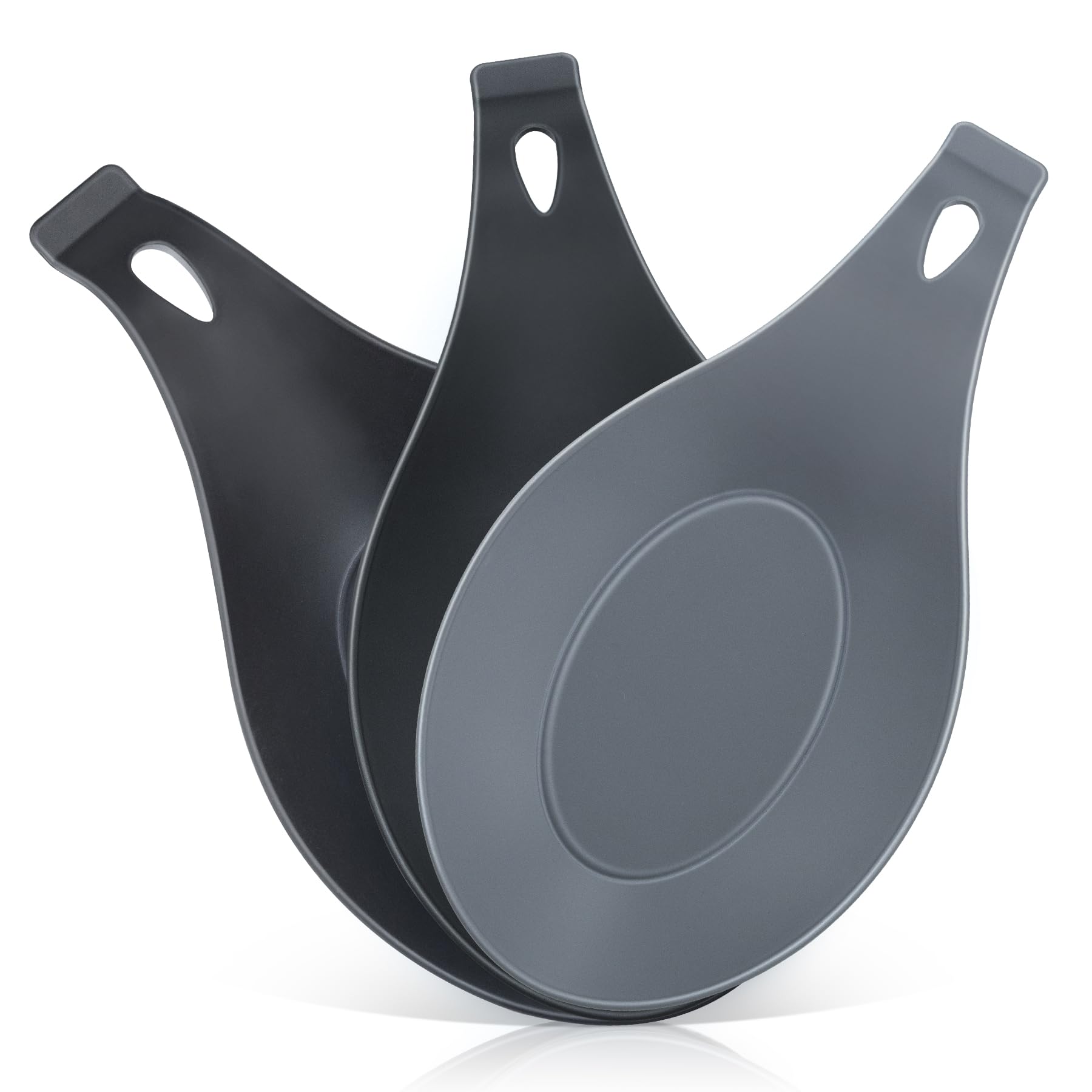 Photo 1 of ***2 pack***TROUSKAIG Spoon Rest for Stove Top, 3 Pack Small Silicone Spoon Holder for Kitchen Counter, Coffee Spoon Rest, Heat Resistant Cooking Spoon Holder Perfect Kitchen Gadgets