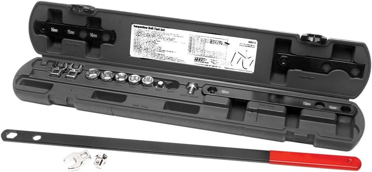 Performance Tool W84010 Serpentine Belt Tool - Automotive Timing Belt Tools - 