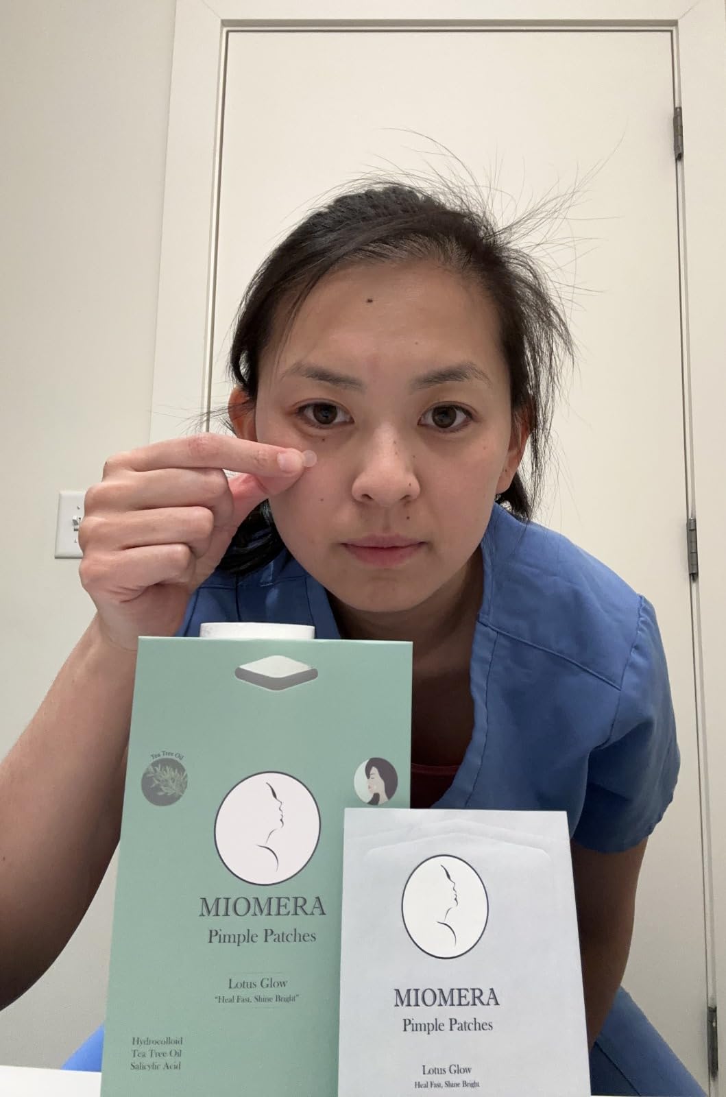 MioMera Pimple Patches, Invisible Pimple Patches for Face, Hydrocolloid Acne Patches, Zit Patches for All Skin Types, Easy Peel Acne Patch, Pimple Patch for Day and Night Use