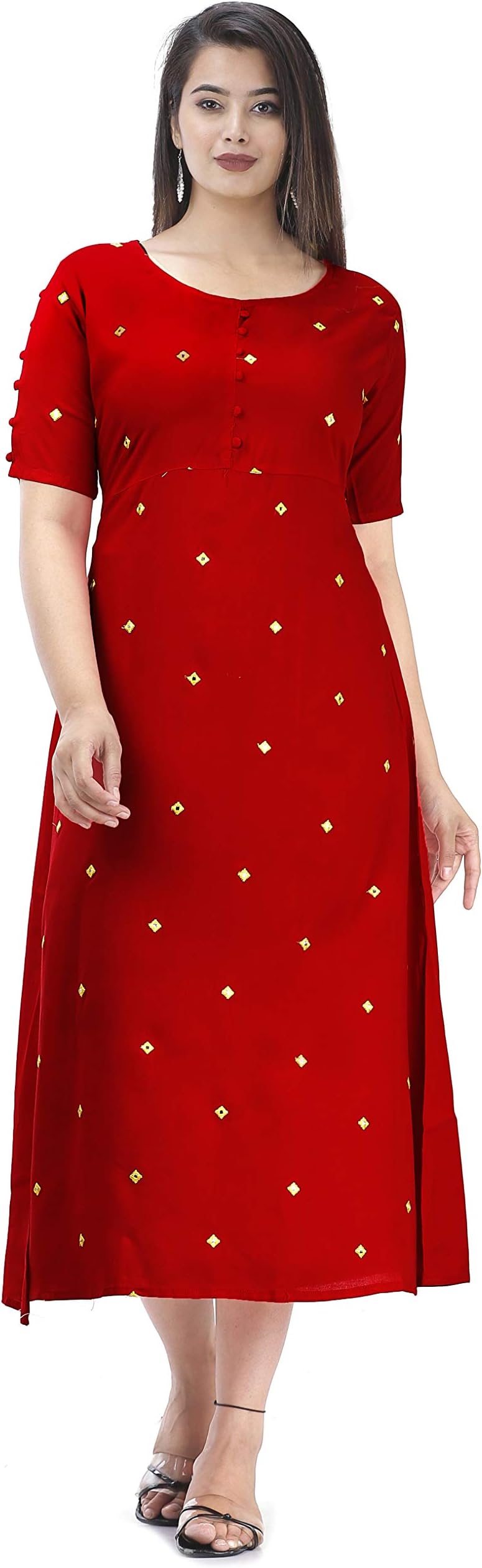 Cottonwalas Women's Maxi Dress