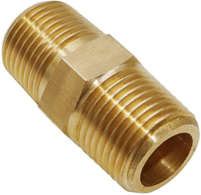 DOZYANT 3/8 Inch Natural Gas Quick Connect Fittings，LP Gas Propane Hose Quick Disconnect Kit, 100% Solid Brass : Garden & Outdoor