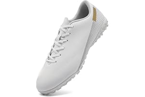 HaloTeam Men's Soccer Shoes Cleats Professional High-Top Breathable Athletic Football Boots for Outdoor Indoor TF/AG 3US-11US