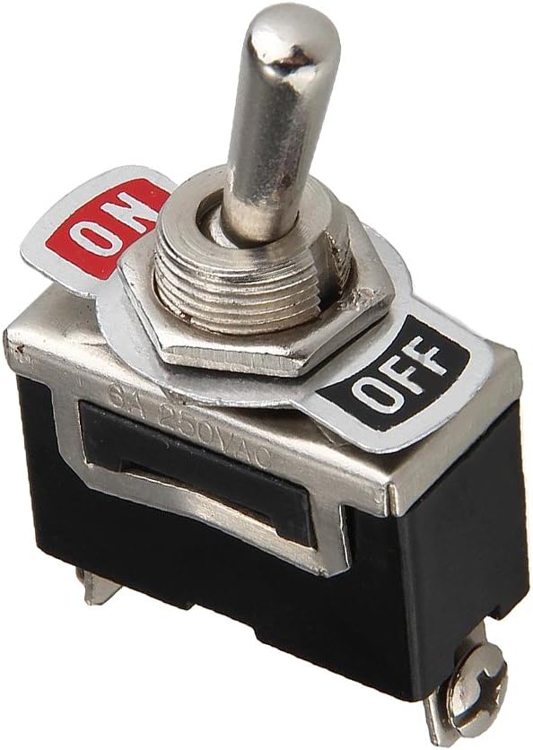 12 V Rocker Switch Rocker Switch Flick On/Off Car Dash Metal SPST