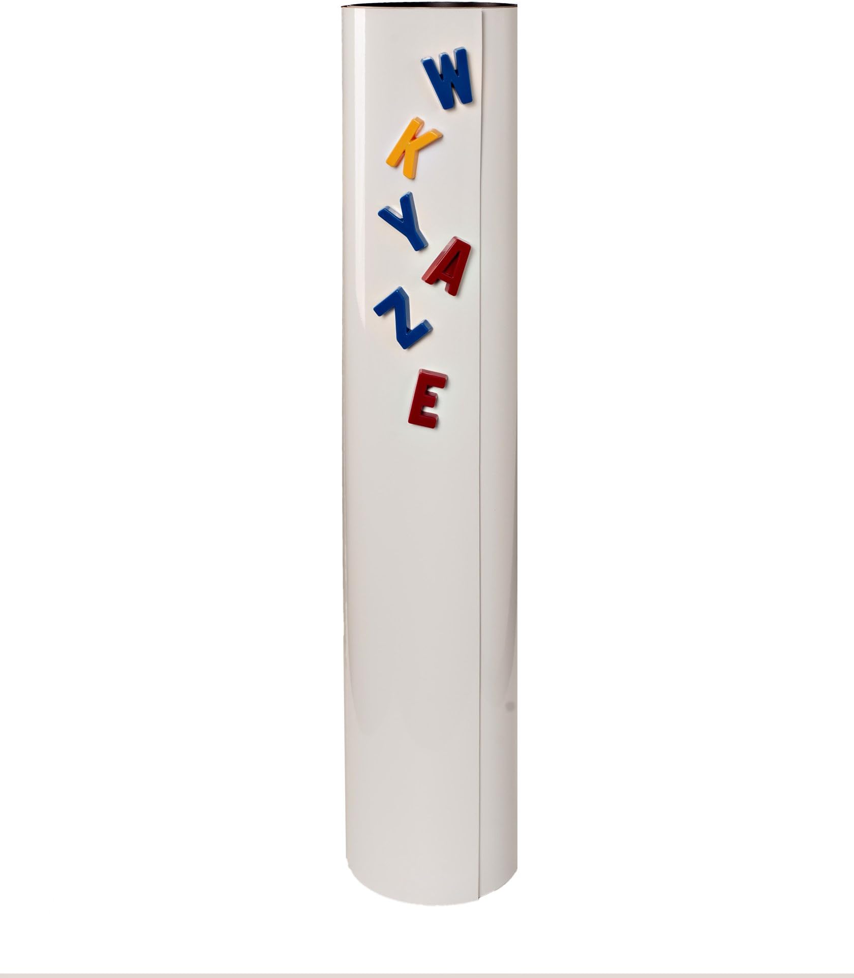 Double Magnetized Dry Erase White Roll - 24" X 10' - Write-On/Wipe-Off