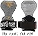 Cobra Grips PRO Weight Lifting Gloves Heavy Duty Straps Alternative to Power Lifting Hooks For Deadlifts With Built in Adjustable Neoprene Padded Wrist Wrap Support Bodybuilding (PRO Charcoal Leather)
