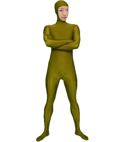 Nero Lycra Spandex Unisex Zentai Suit [ZT01609] - €39.11