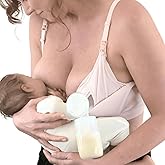 Supermom Silhouette with Removable Pads, Pumping Bra Hands Free, Adjustable Pumping & Nursing Bra for All Breast Pumps