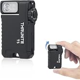 ThruNite T5 Mini EDC Flashlight, Rechargeable Magnetic Clip Pocket Light | Hands-free 3 ways: magnetic base, 180&deg; pivot head, center clip. 523 lm, 83 m, IPX-6, 1.5 m drop, USB-C