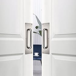 Sumnacon 4PCS Stainess Steel Door Push
