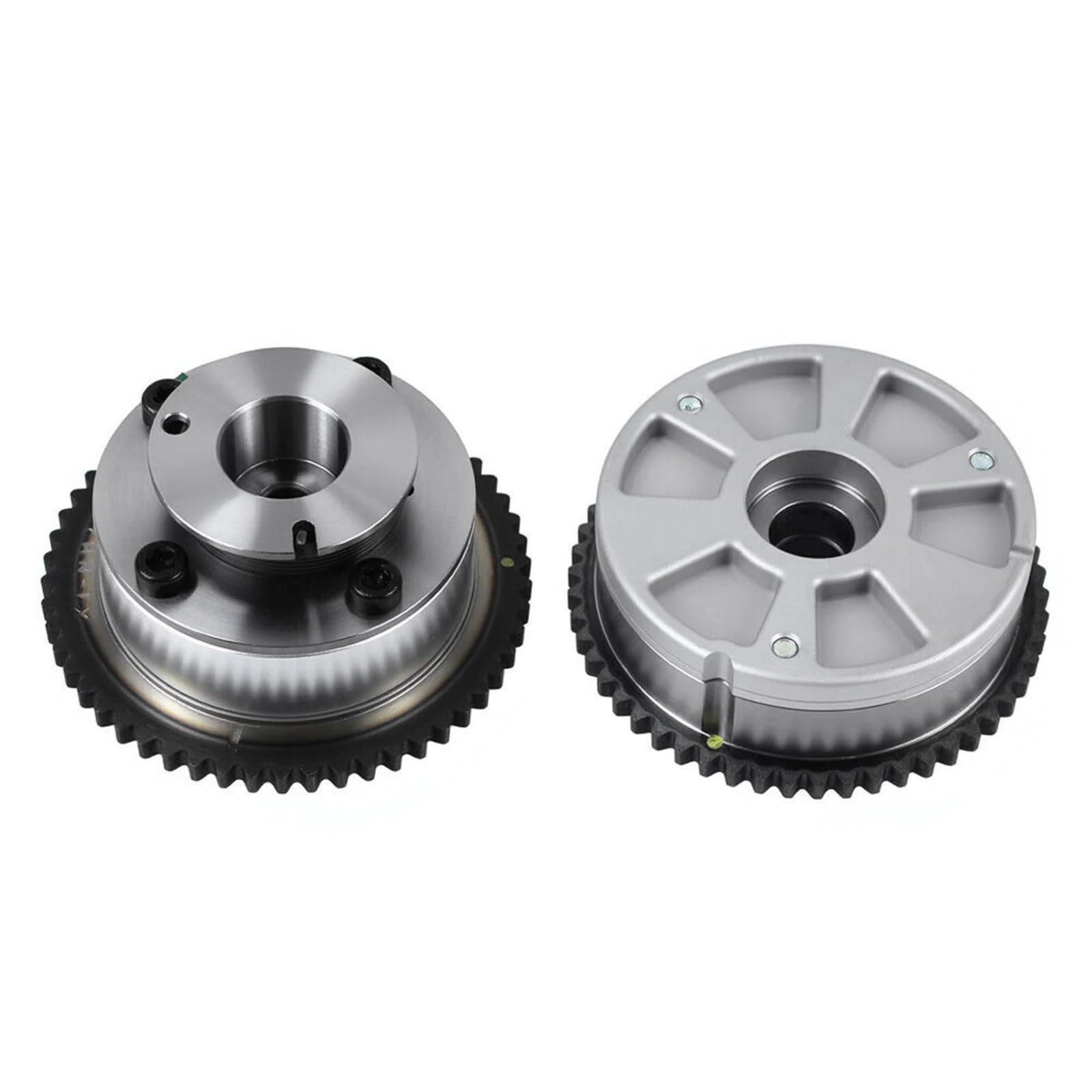 Photo 1 of HAYIAUTO 2PCS Intake ? Exhaust CVVT Timing Camshaft Sprocket 243502E700 243702E020 for Hyundai Elantra Kona Veloster, for Kia Forte Seltos Soul Forte 5 2.0L 2017-2022 Engine Timing Sprocket Gear