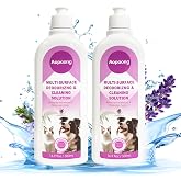 Aopaong Robot Vacuum Floor Cleaning Solution, Lavender Scent, 2-Pack | Multi-surface; compatible with Roborock, Dreame, eufy, Tineco, Roomba &amp; Ecovacs; residue-free, fast-dry; lavender