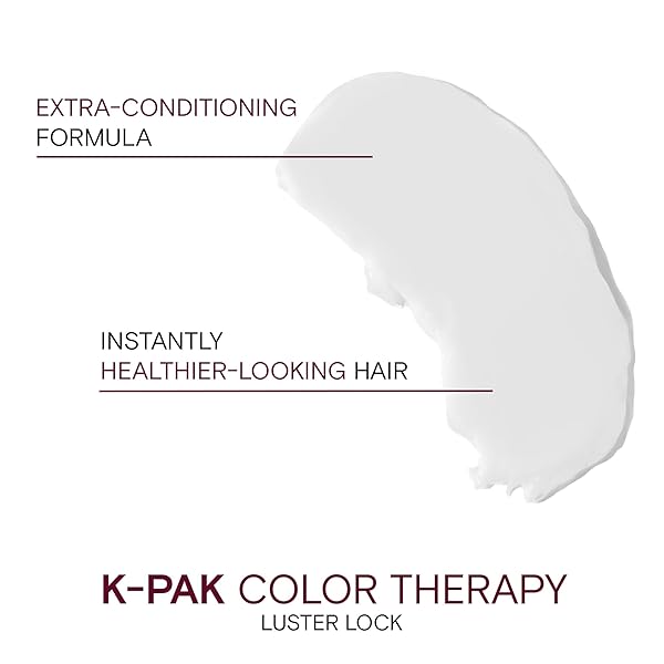 JOICO K-PAK COLOR THERAPY LUSTER LOCK INSTANT SHINE & REPAIR TREATMENT | FOR COLOR-TREATED HAIR | BOOST COLOR VIBRANCY | REPAIR BREAKAGE | WITH KERATIN & ARGAN OIL | 5.1 FL OZ
