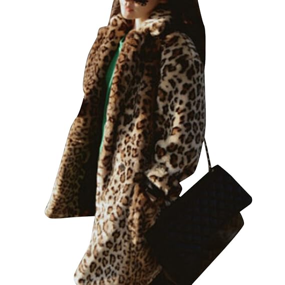 Damen Winter Jacken Kunstpelz Casual Lange Ärmel Parka Warme Elegant Outwear Mäntel