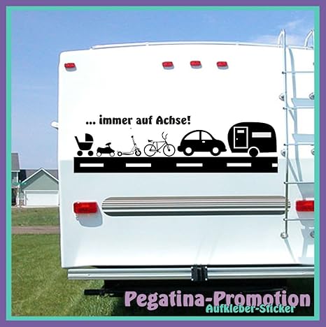 Hochwertige Wohnwagen Wohnmobil Aufkleber Spruch Immer