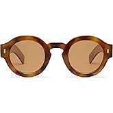 VANLINKER Vintage Round Polarized Sunglasses for Women Men Trendy Shades Retro Circle Sun Glasses VL9743