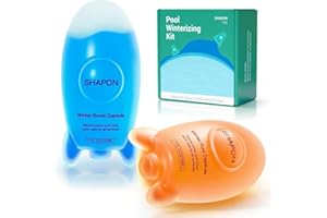 SHAPON Pool Winter Closing Kit, All-in-One Pool Winterizing Kit for Above Ground and In-Ground Swimming Pools, Easy to Use Pool Winterizer Up to 30000 Gallons