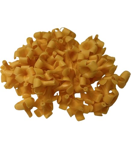 50 PCS Clay Jasmine Flower Beads Lei DIY Wedding Hair Accessories Amazon.com: 50 PCS White Clay Arabian Jasmine Crown Flowers  main image 3
