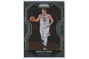 2020-21 Panini Prizm #114 Nikola Jokic Denver Nuggets Official NBA Basketball Trading Card in Raw (NM or Better) Condition
