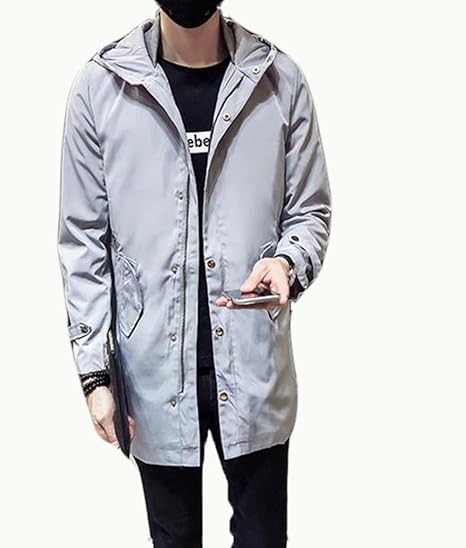 Amazon ニカ メンズ 薄手 コート ジャンパー メンズ ブルゾン ジャケット おしゃれ 春 秋 アウター メンズ カジュアル アウトドア コート ジャケット 通販