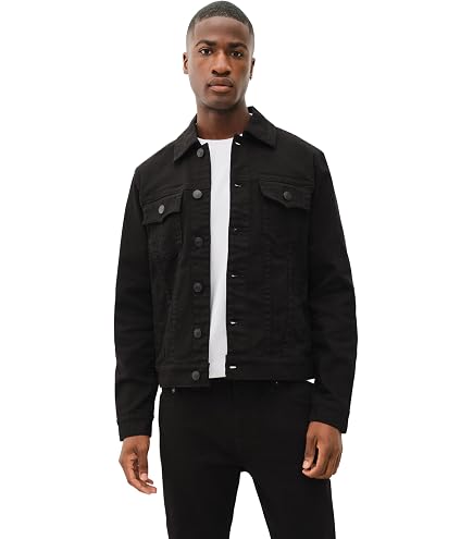 True Religion Men's Super T Denim Multi Pocket Jacket – Red Super