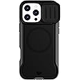 Tech21 EvoMax for iPhone 16 Pro Max Compatible with MagSafe - Impact Protection Case 21x Military Standard Tested - Camera Shield -in Black/Charcoal
