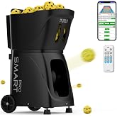 PUSUN PP-SMART Pro Pickleball Machine - Professional Auto Ball Server with APP Control, 20 Landing Points &amp; Dink Training, Smart Pickleball Launcher with Multi-Angle System (4-6H Runtime)