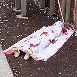 Prextex Halloween 5 Ft. Long Back From The Grave Dead Body for Creepiest Haunted House Décor Halloween Prop Decorations