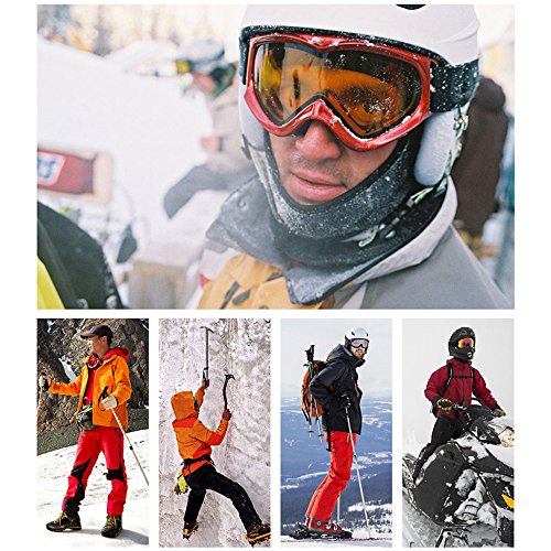 LUCKSTAR Motorcycle Mask - Ski Face Mask Motorcycle Cycling Bike Bandana Hiking Skateboard Balaclava Face Mask Motorcycle Bicycle Bike Full Face Mask Hood Hat Helmet Liner for Riding Skiing (Purple) - Thumbnail 5