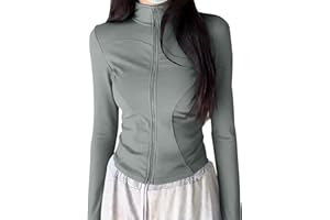 Women's Lightweight Breathable UPF 50+ Sun Protection Jacket Zip up Long Sleeve Jackets for Outdoor Travel Hiking