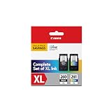 Canon PG-260 XL / CLI-261 XL Genuine Ink Value Pack (2 Cartridges), Compatible with TS5320, TR7020