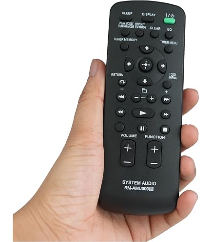 Amazon.com: RM-AMU009 Remote fit for Sony Mini Hi-Fi Component