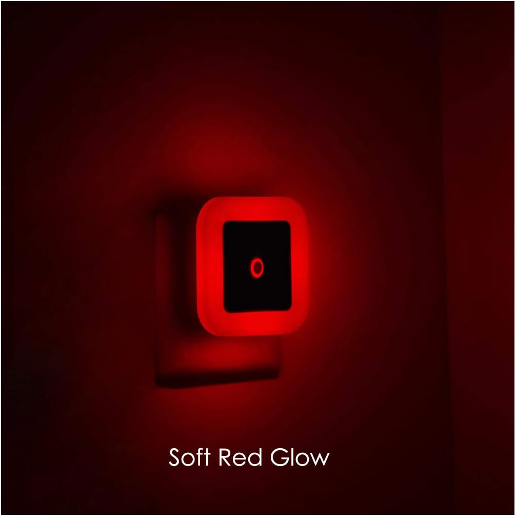 red baby night light
