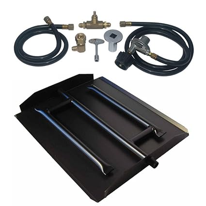 Amazon Com Fire Pit Propane Gas Triple Xtra Flame Burner Kit