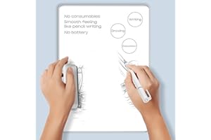 Sanpyl LCD Writing Tablet, Magnetic Drawing Board with Pen and Eraser, Electronic Writing Notebook for Home Office Work