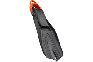 SCUBAPRO GO Travel Scuba Diving Fin for Snorkeling and Swimming, Open Heel Strap