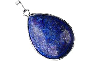 Unique Blue Lapis Lazuli Gemstones Necklace Pendant Comfortable Daily Wear Accessory Jewelry Making Accessories Lapis Lazuli 