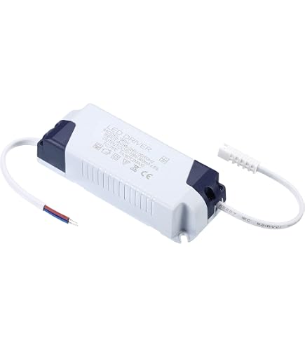 PATIKIL 36W 300mA LED Driver, 2Pcs AC 85-265V Output 72-126V DC