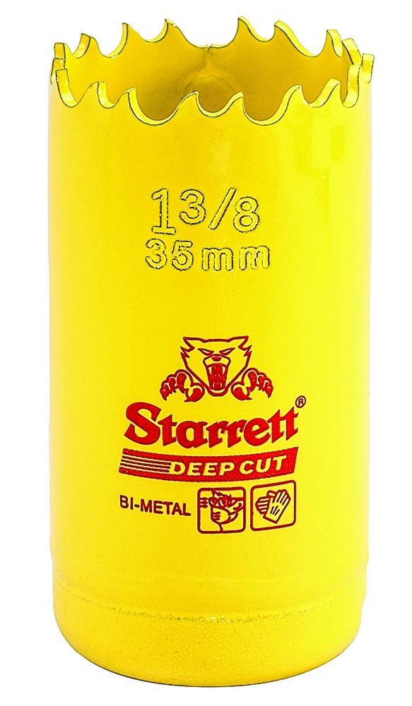 Starrett dch035 – Crown Perf. Bimetal Deep Cut 35 mm. Diam.