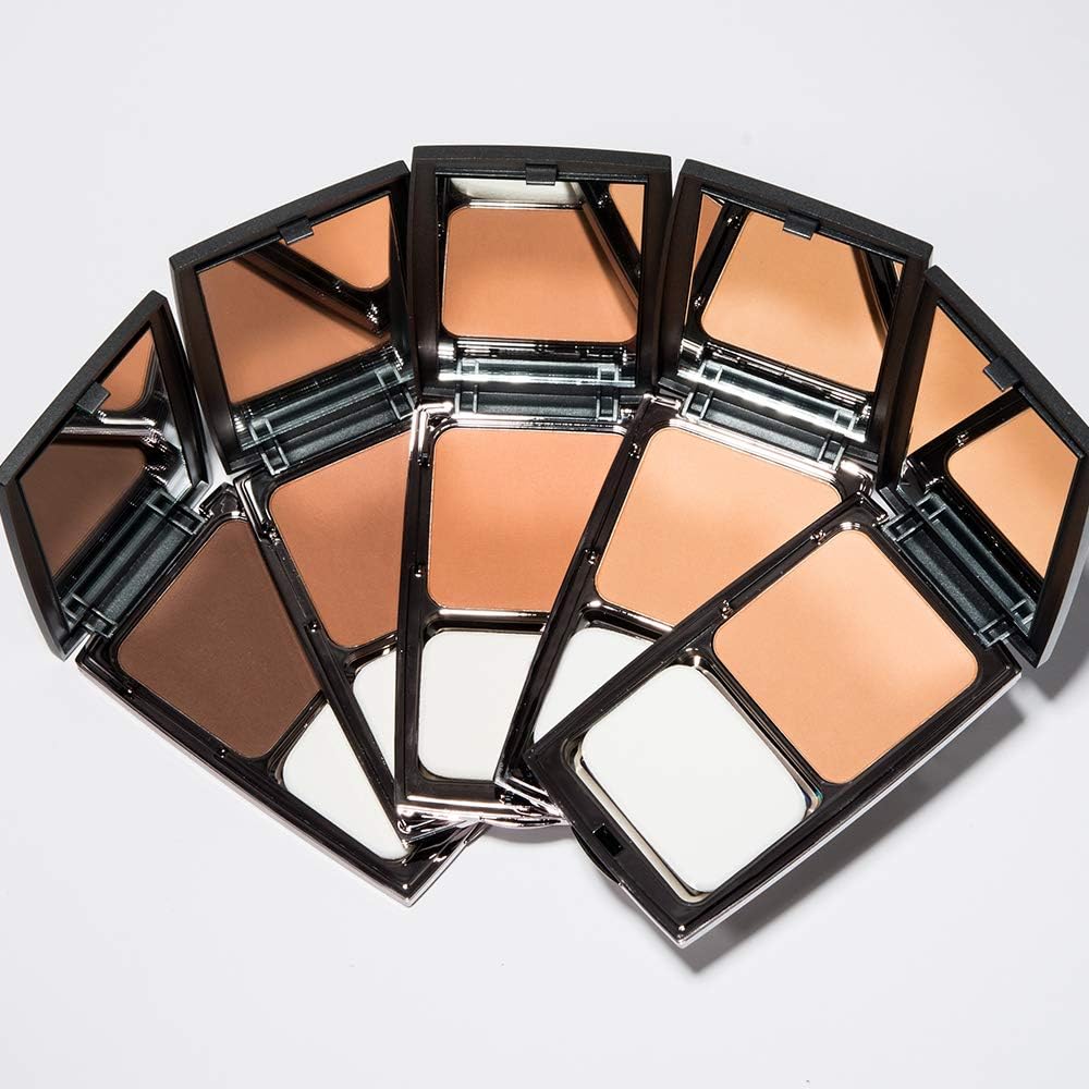 Vasanti Face Base Powder Foundation with Mineral Pigments - Oil-Free, Paraben-Free (V12 - Deep Golden) - Image 4