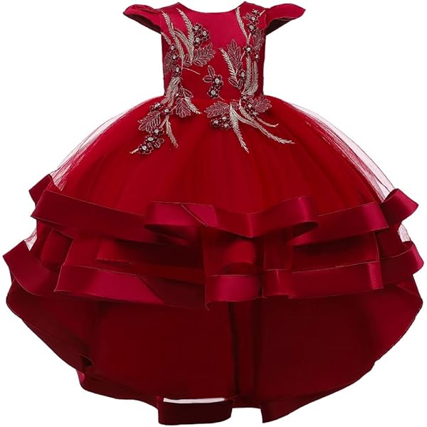 Sequin Formal Dress For 9 Year Old Pink Gown Ball Gown 10 Years Girl Dress  Size