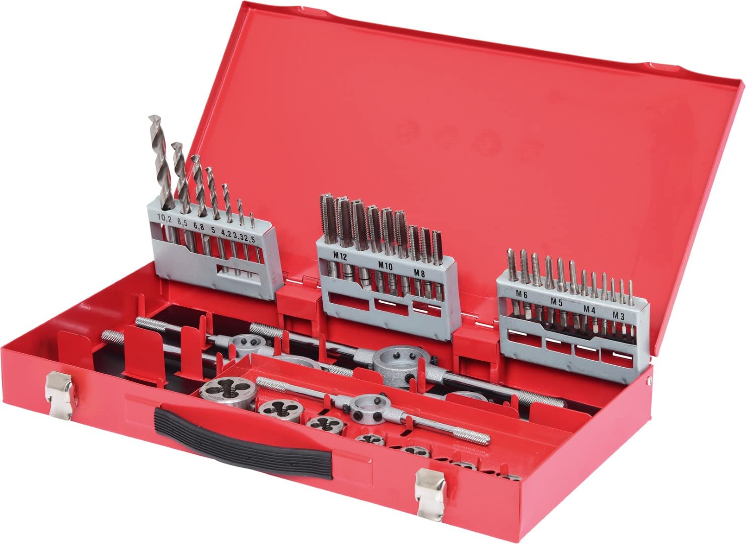 KS Tools 331.0644 Hss Tap and Die Set 4(4 Pieces)