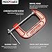 MAXPOWER 3-Piece C Clamp Set - 3-Inch, 4-Inch & 6-Inch Clamps