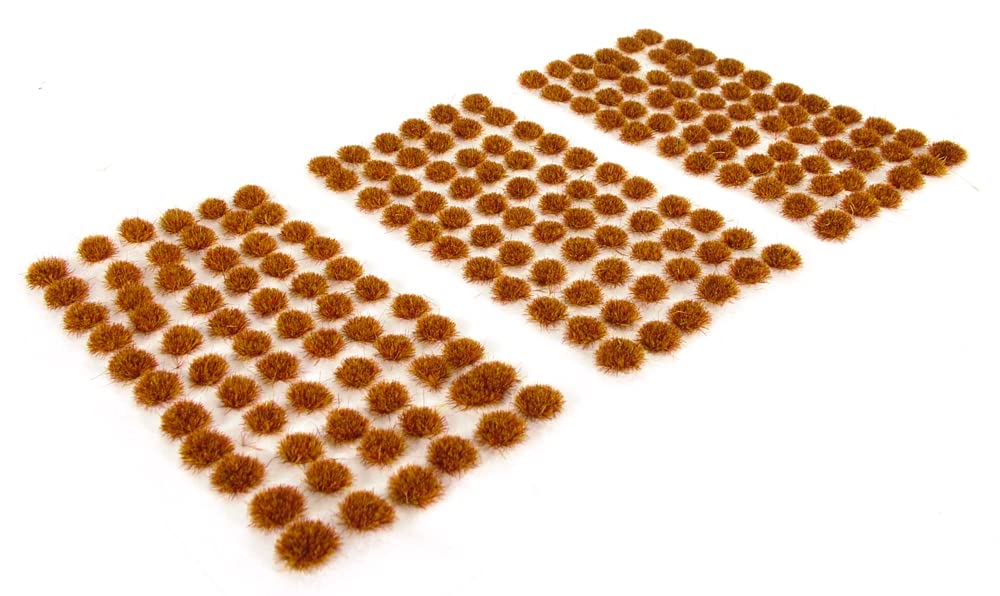 Warpainter scenics 2mm Dead Vegetation Grass Static Tufts x 198 Self Adhesive