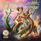 Boris Vallejo & Julie Bell's Fantasy Wall Calendar 2020 by 