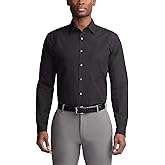 Van Heusen Mens Dress Shirt Regular Fit Poplin Solid