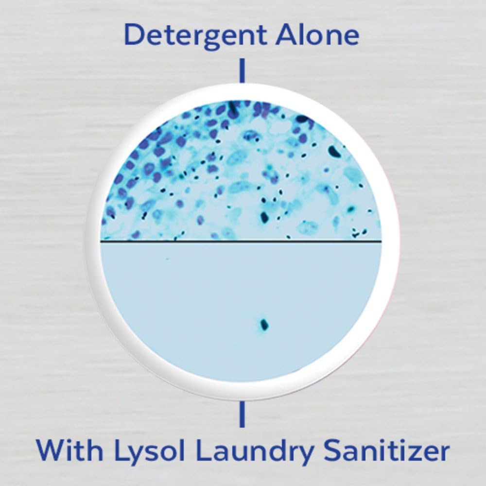 Lysol Laundry Sanitizer Additive, Crisp Linen 41 Fl Oz (Pack of 1): Health & Personal Care