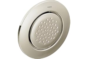 Moen TS1322NL Single Function Adjustable Round Body Spray, Nickel