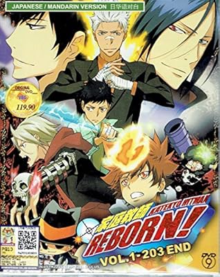 Katekyo Hitman Reborn Complete Anime Tv Series Dvd Box Set 203 Episodes Amazon Sg Movies Tv Shows