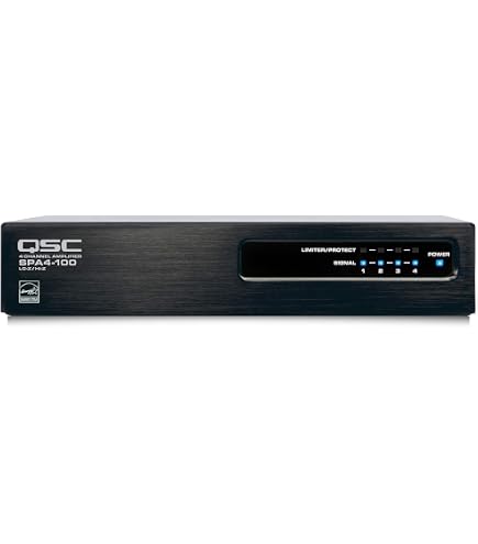 Amazon.com: QSC CX204V 4-channel 200W 70V Power Amplifier